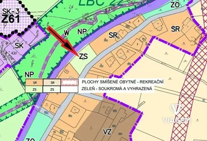 Prodej pole, Červená Voda, 1208 m2