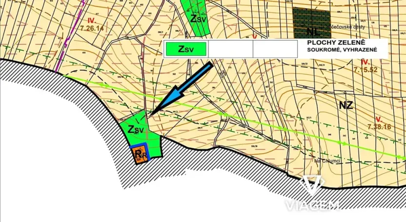 Prodej zahrady, Sedliště, 4327 m2