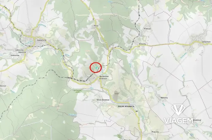 Prodej podílu zahrady, Moravské Bránice, 2154 m2