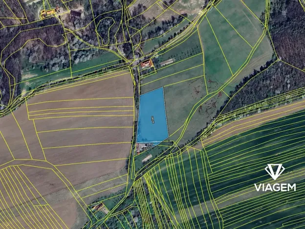 Prodej podílu pole, Stříbrnice, 1350 m2