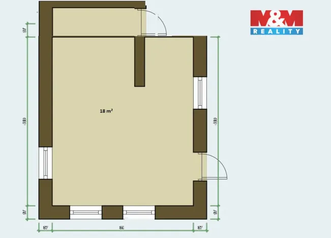 Prodej chaty, Chodová Planá - Pístov, 18 m2