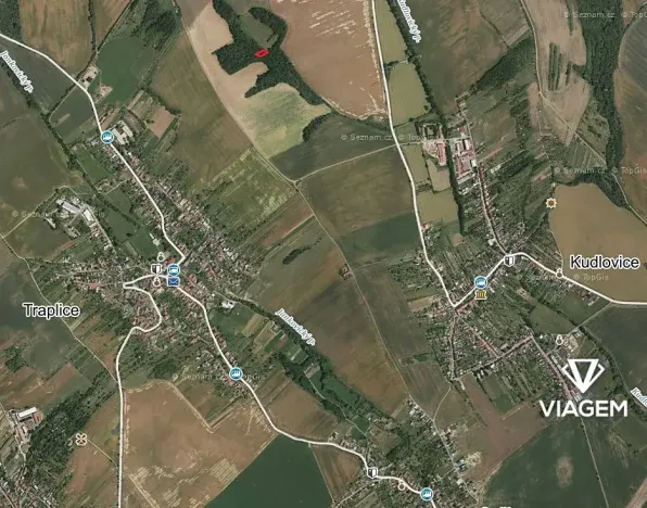 Prodej lesa, Kudlovice, 316 m2