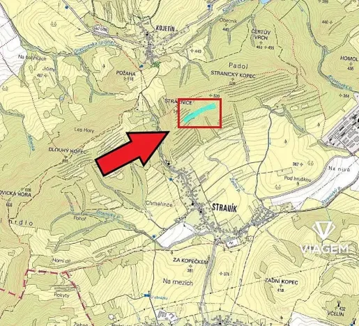 Prodej podílu lesa, Nový Jičín, 3706 m2