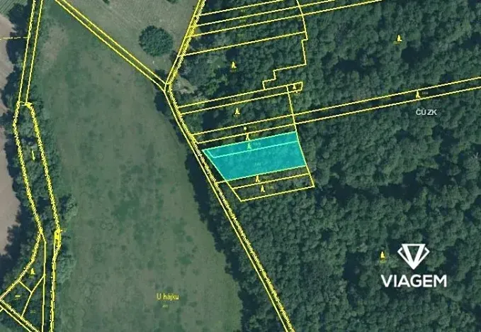 Prodej podílu lesa, Brno, 582 m2