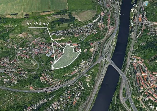 Prodej podílu pole, Praha - Hlubočepy, 969 m2