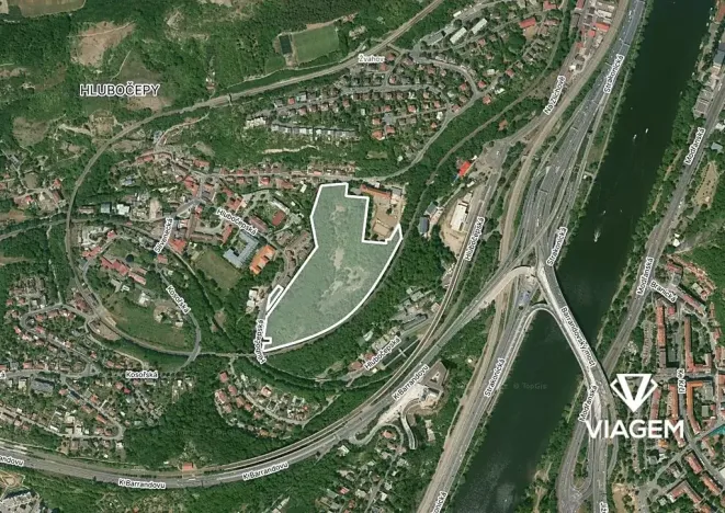 Prodej podílu pole, Praha - Hlubočepy, 969 m2