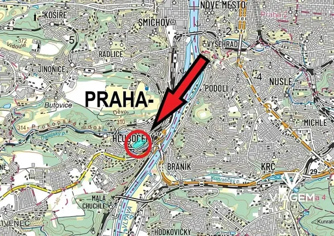 Prodej podílu pole, Praha - Hlubočepy, 969 m2