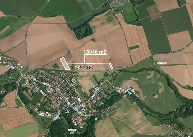 Prodej podílu pole, Opočno, 591 m2