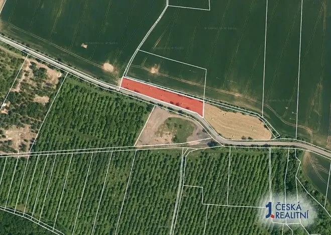 Prodej zahrady, Vinařice, 2575 m2