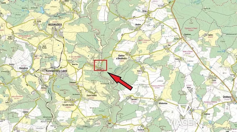 Prodej pole, Ostrov u Bezdružic, 5504 m2