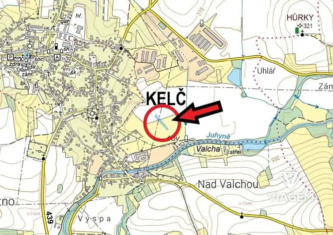 Prodej podílu pole, Kelč, 1406 m2