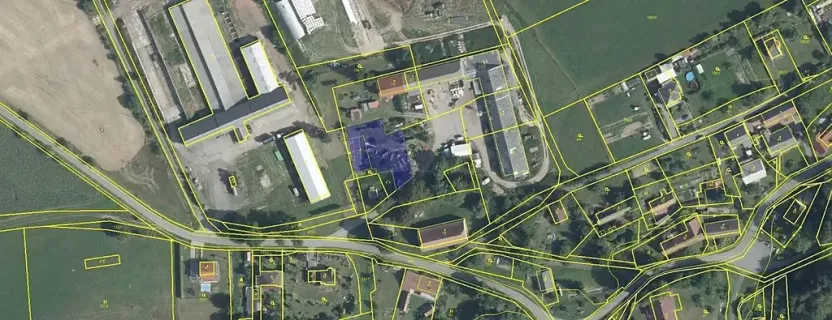 Prodej podílu komerčního pozemku, Borek, 537 m2