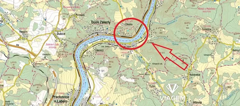 Prodej zahrady, Dolní Zálezly, 2321 m2