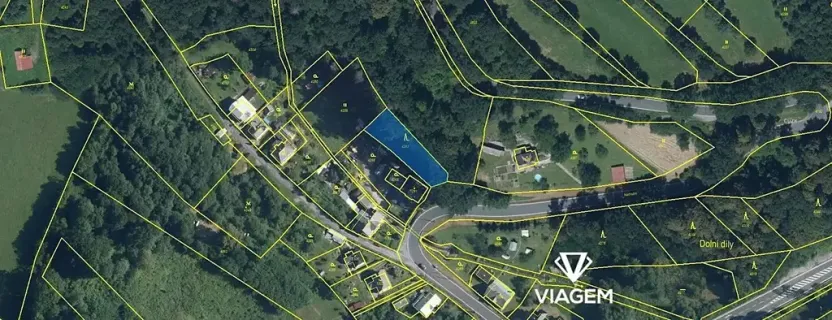 Prodej podílu lesa, Mikulovice, 437 m2