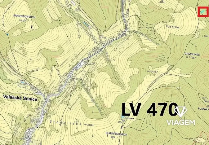 Prodej podílu zahrady, Valašská Senice, 2131 m2