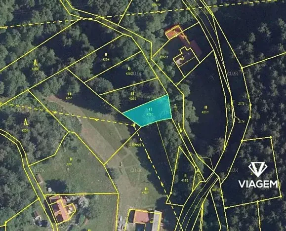 Prodej zahrady, Pěnčín, 680 m2