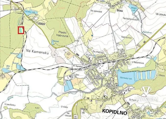 Prodej podílu zahrady, Kopidlno, 277 m2
