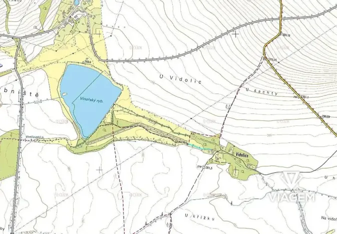 Prodej pole, Pětipsy, 1184 m2