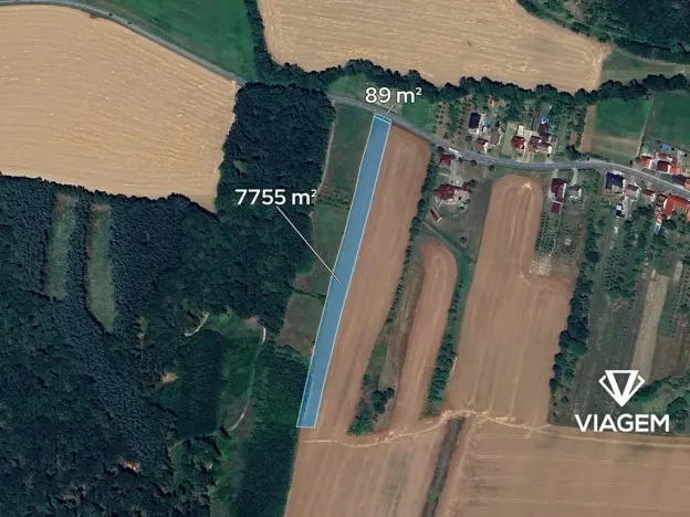 Prodej podílu pole, Částkov, 5229 m2