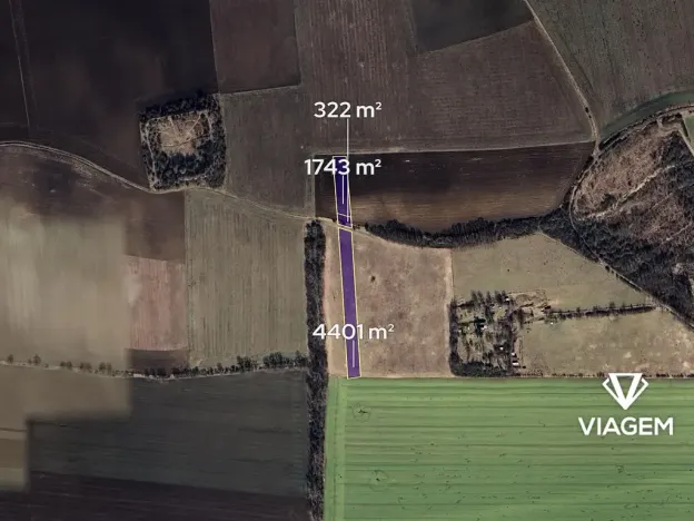 Prodej podílu pole, Cítov, 718 m2