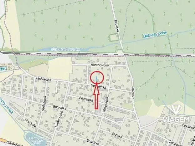 Prodej podílu zahrady, Praha - Újezd nad Lesy, 46 m2