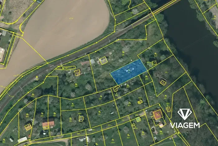 Prodej zahrady, Tábor, 850 m2