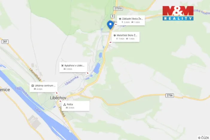 Prodej restaurace, Želízy, 640 m2