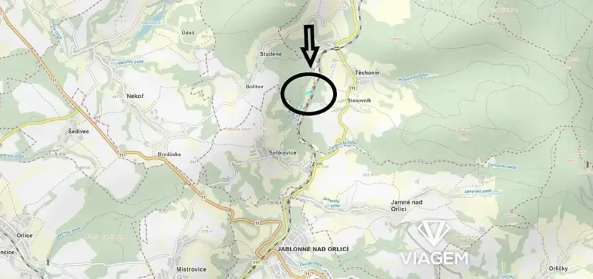 Prodej podílu pole, Studené, 1488 m2