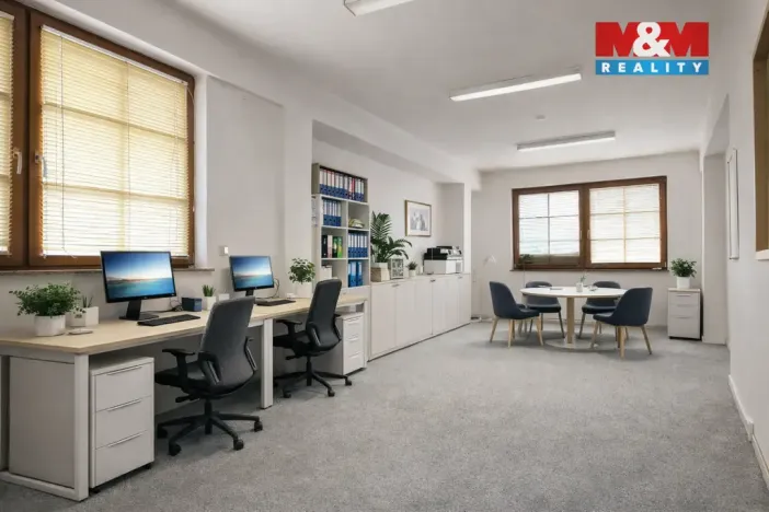 Pronájem kanceláře, Zruč nad Sázavou, náměstí MUDr. J. Svobody, 29 m2