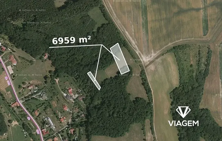 Prodej podílu louky, Kudlovice, 3479 m2