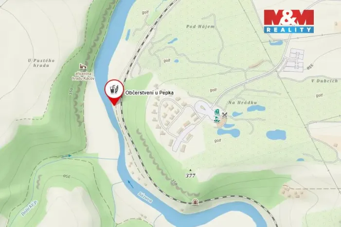 Prodej pozemku, Kácov, 804 m2