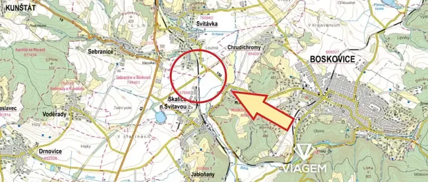Prodej pole, Skalice nad Svitavou, 4016 m2