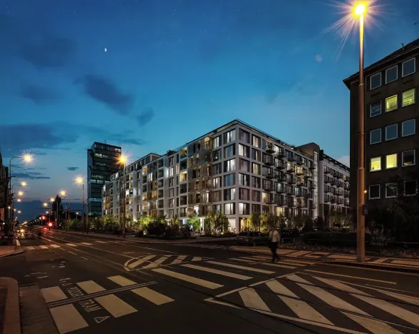 Prodej bytu 1+kk, Praha - Holešovice, V háji, 41 m2