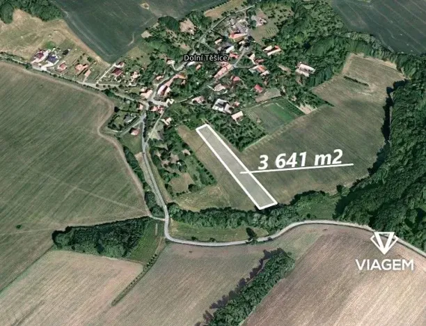 Prodej podílu pole, Dolní Těšice, 1820 m2