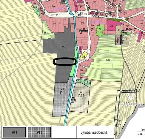Prodej podílu pole, Archlebov, 522 m2