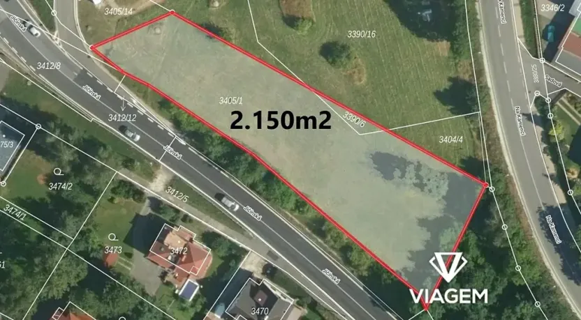 Prodej podílu komerčního pozemku, Turnov, 1075 m2