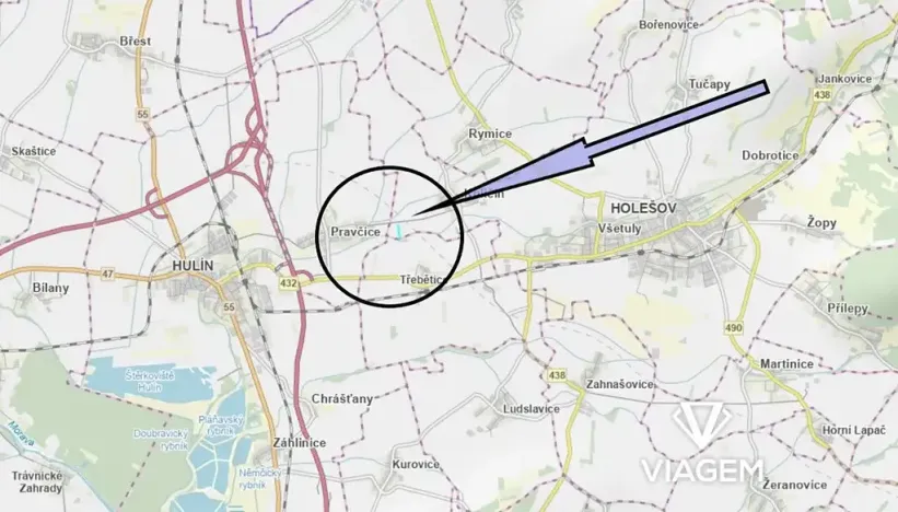 Prodej podílu pole, Holešov, 2142 m2