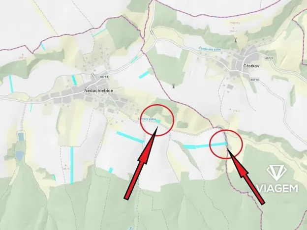 Prodej pole, Nedachlebice, 2743 m2
