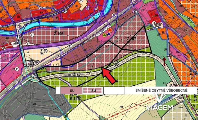 Prodej podílu pozemku pro bydlení, Luhačovice, 4741 m2