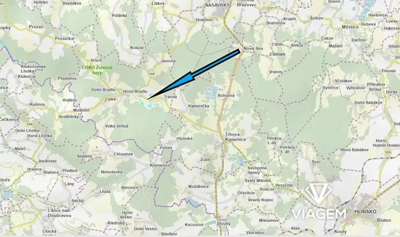 Prodej podílu pole, Horní Bradlo, 801 m2