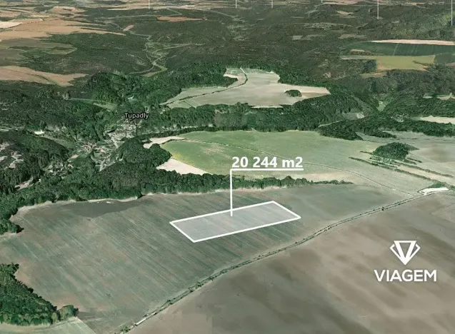 Prodej podílu pole, Želízy, 6748 m2