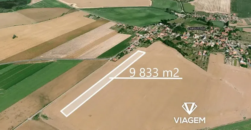 Prodej podílu pole, Chroustov, 4916 m2