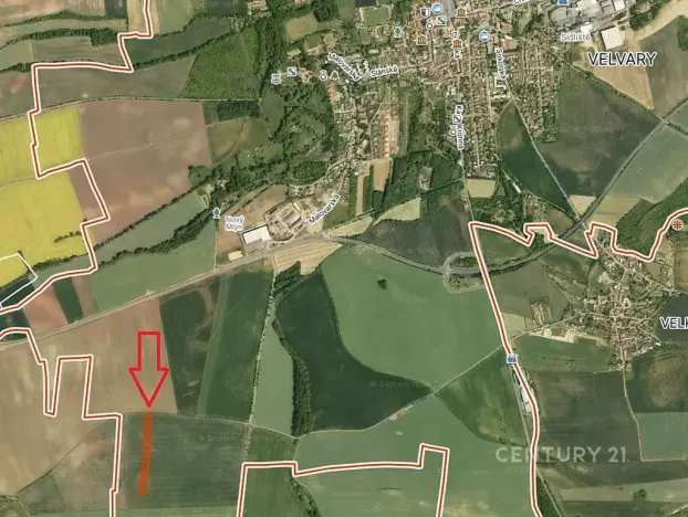 Prodej pole, Velvary, 6671 m2