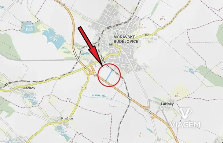 Prodej podílu pole, Moravské Budějovice, 2517 m2