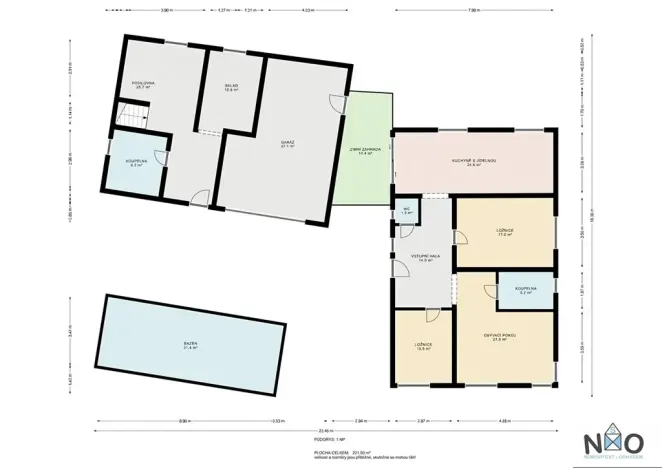 Prodej rodinného domu, Praha - Pitkovice, Žampiónová, 190 m2