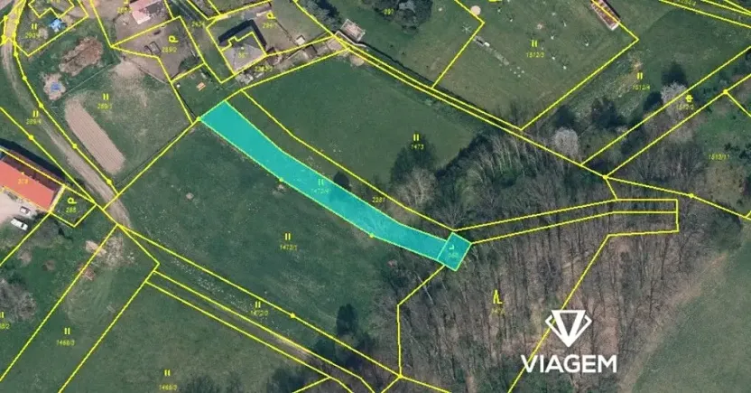 Prodej podílu pole, Cvikov, 465 m2