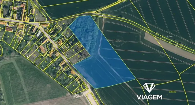 Prodej podílu pole, Řepín, 446 m2