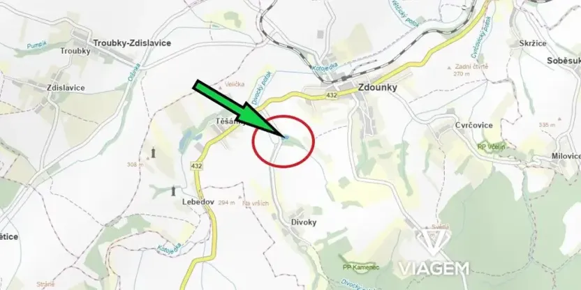 Prodej podílu zahrady, Zdounky, 176 m2