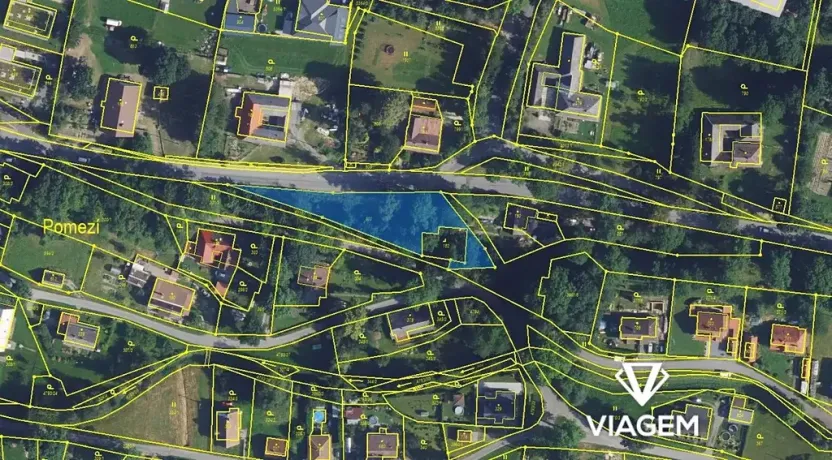 Prodej podílu pozemku, Pomezí, 942 m2