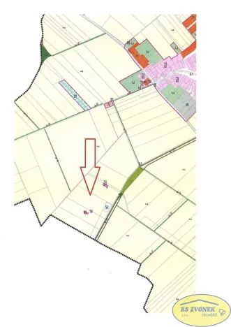 Prodej zahrady, Jarohněvice, 28236 m2